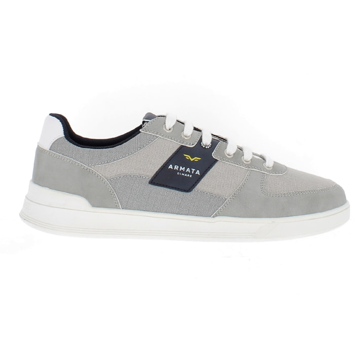Armata di Mare Scarpe Uomo Sneakers Casual Stringate Basse con Soletta Rimovibile in Memory Foam AMU SS23D319 Grey
