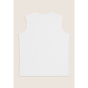 Canotta in Jersey con Logo FREDDY e Scritta "Mood Up"