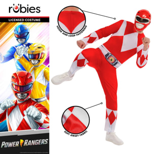 DISFRAZ POWER RANGERS ROJO MGM AD