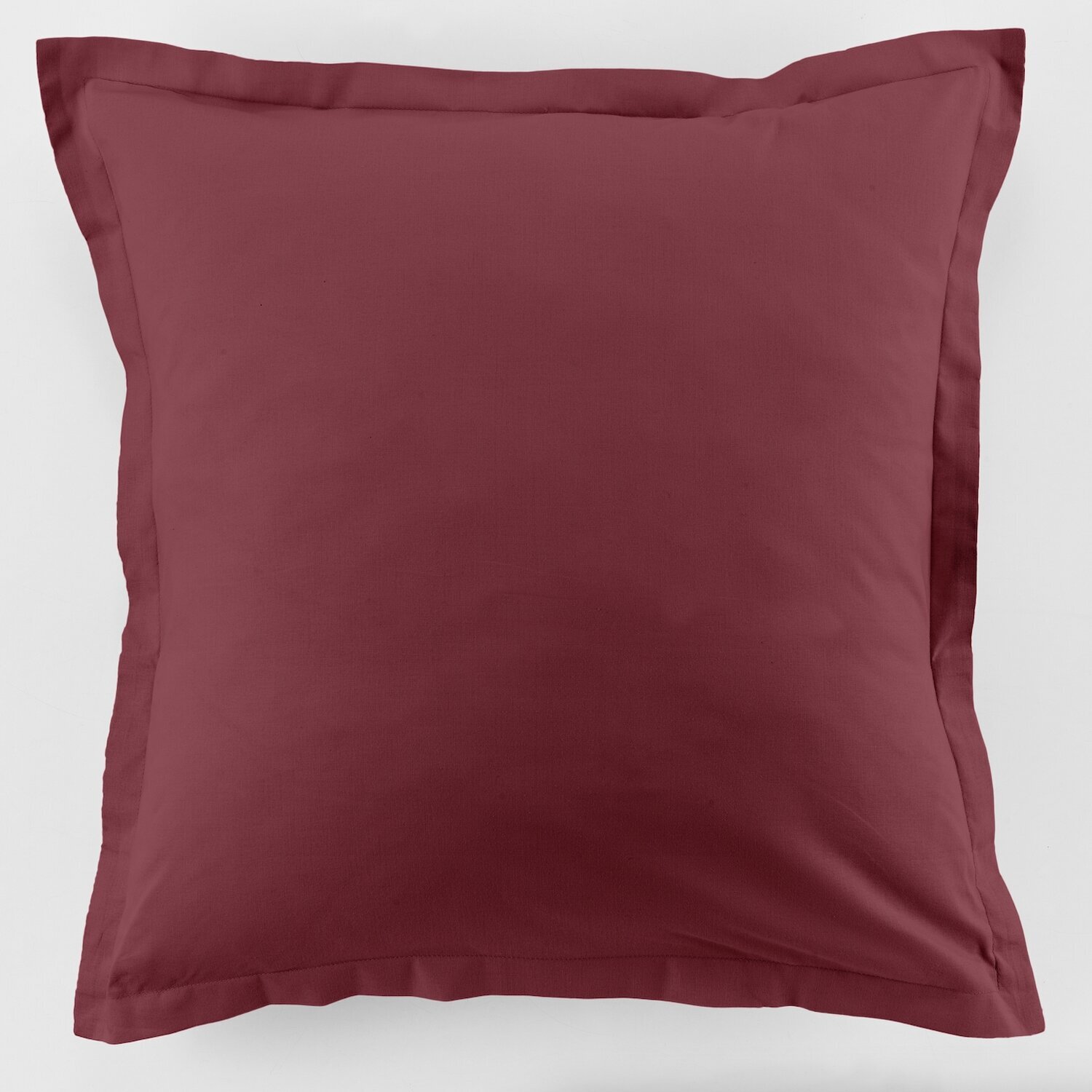 Parure de drap 1 pers 100% coton 57fils + 1 taie cerise