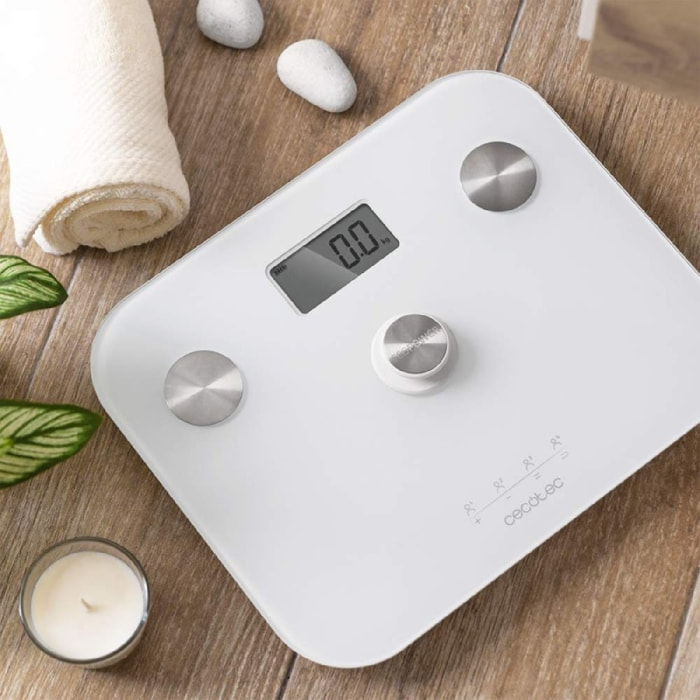 Cecotec Pèse-personne sans application Surface Precision EcoPower 10100 Full Hea