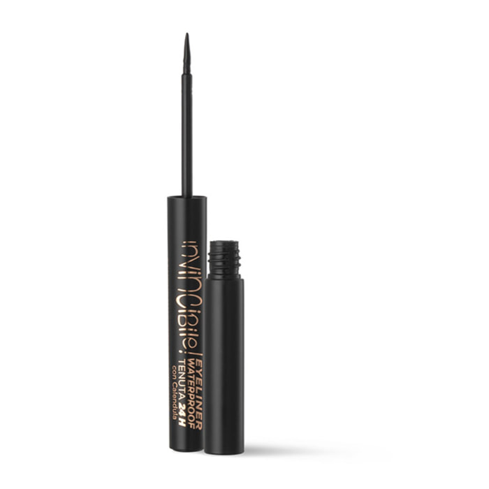 INVINCIBILE! - Eyeliner tenuta 24h, waterproof - nero