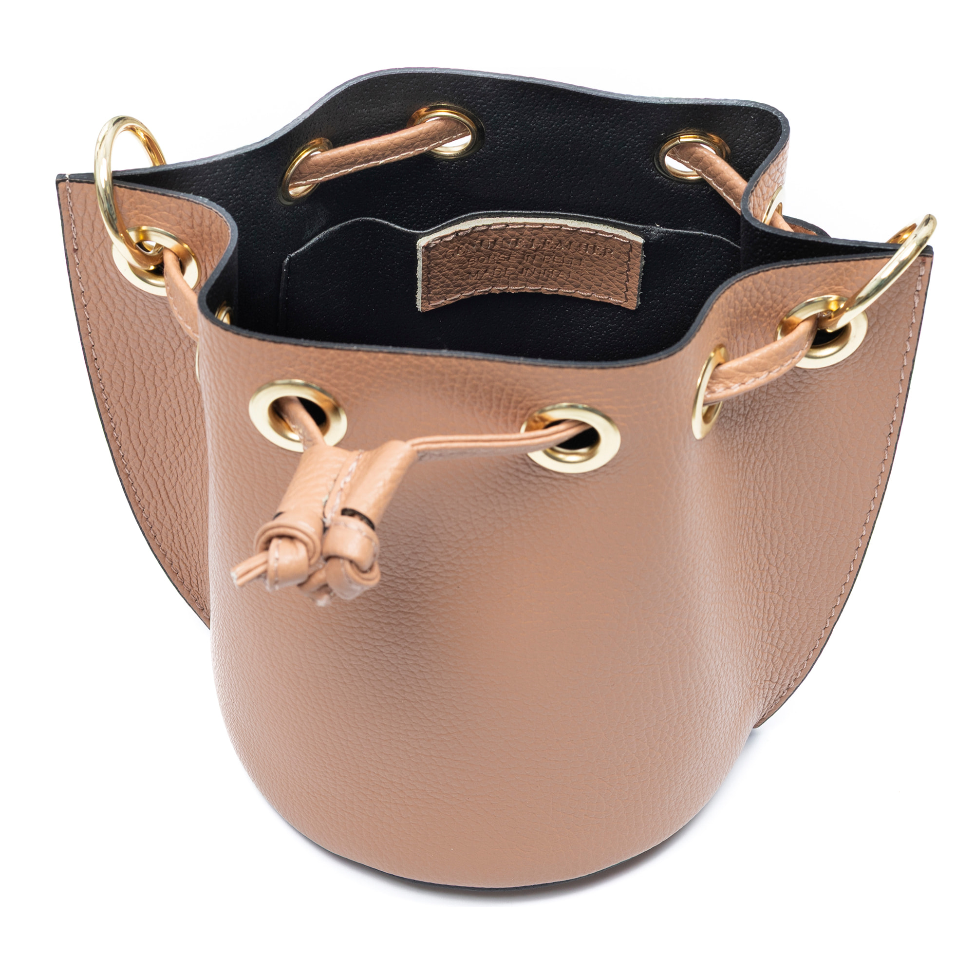 Primavera bolso de mano mujer. Piel auténtica Dollaro