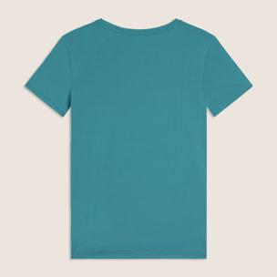 T-shirt regular in tessuto tecnico leggero