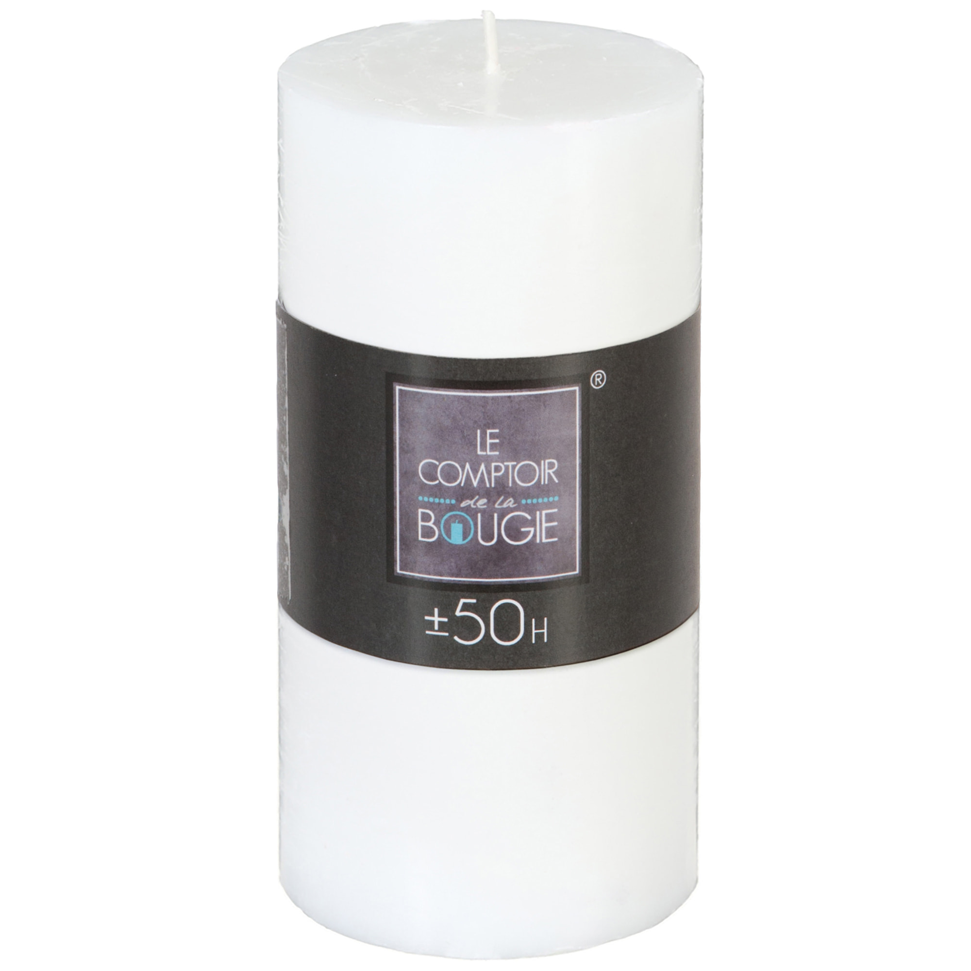 Vela blanca rústica h14