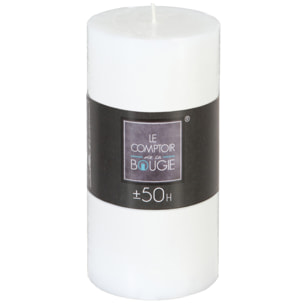 Vela blanca rústica h14