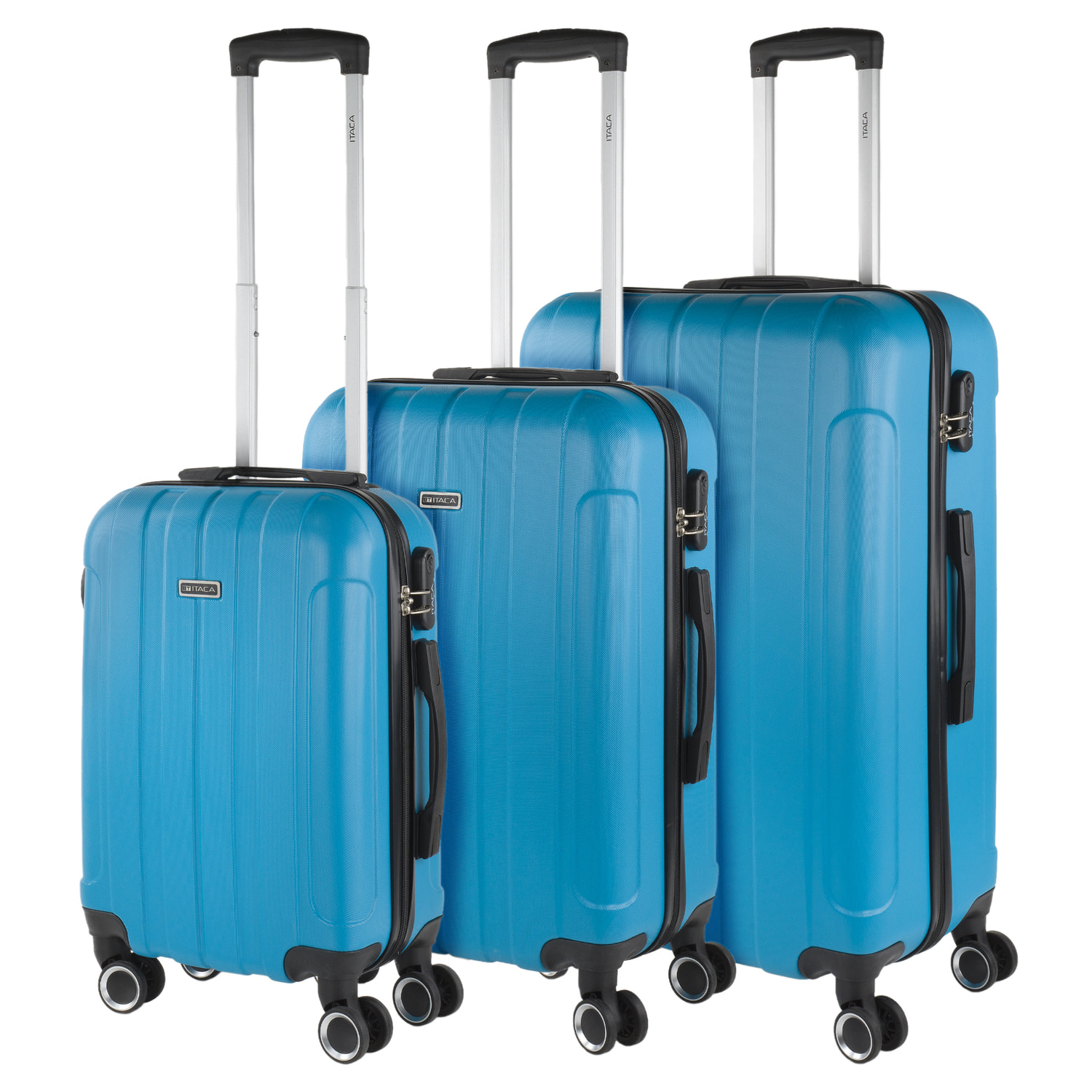 Maleta Itaca Havel Set De 3 Unidades Turquesa