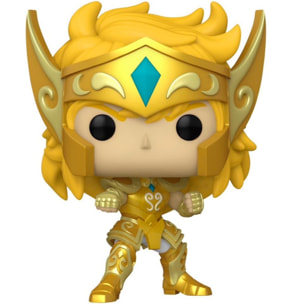 Saint Seiya Funko POP Vinile Figura Aquarius Hyoga Gold 9 cm