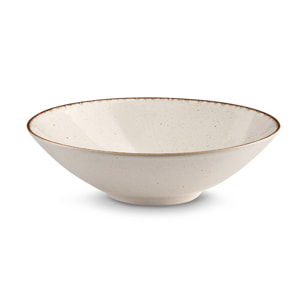 Yumi Beige - Service de vaisselle 18 pièces