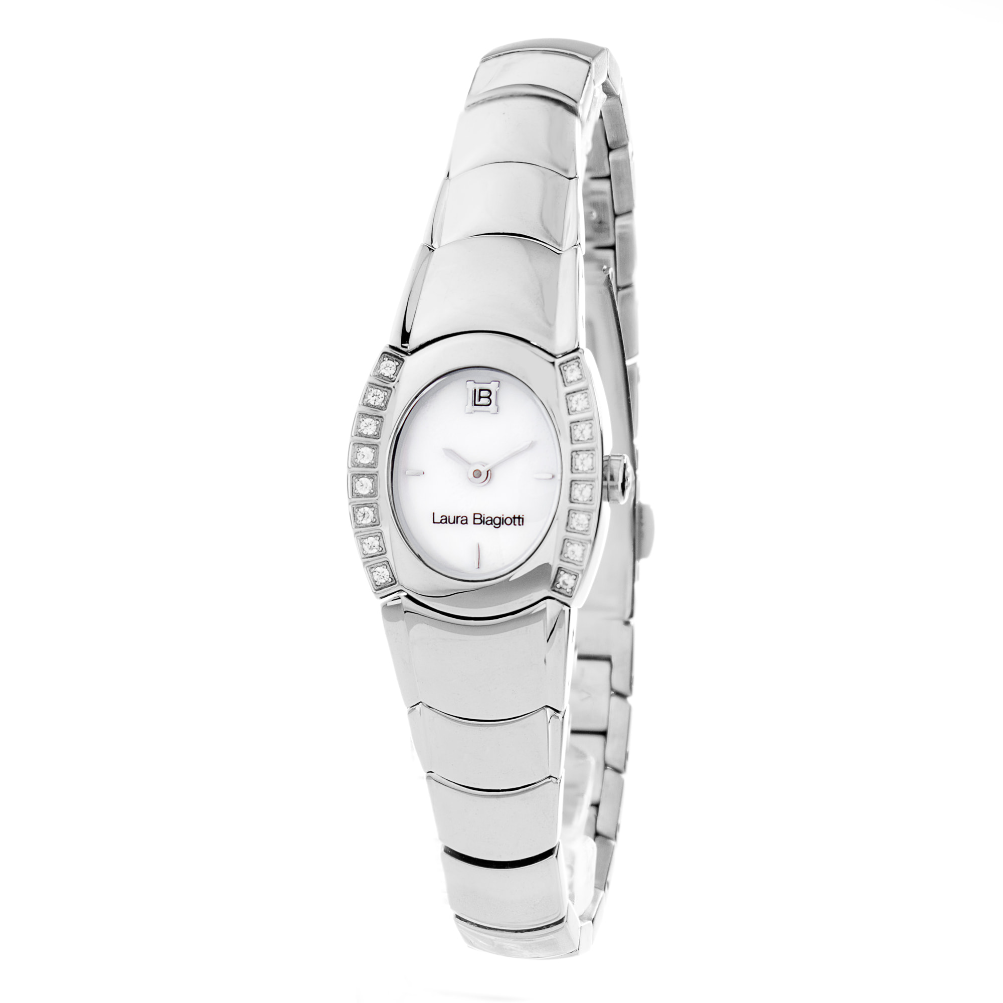 Reloj Laura Biagiotti LB0020L-02Z Mujer Analogico Cuarzo con Correa de Acero