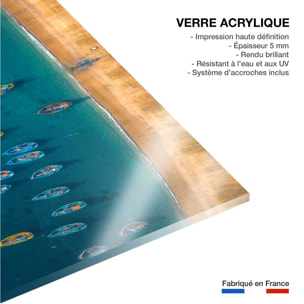 Tableau bateaux de pêche Tableau plexiglas