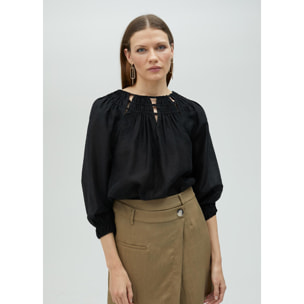 Camicetta dettaglio collo