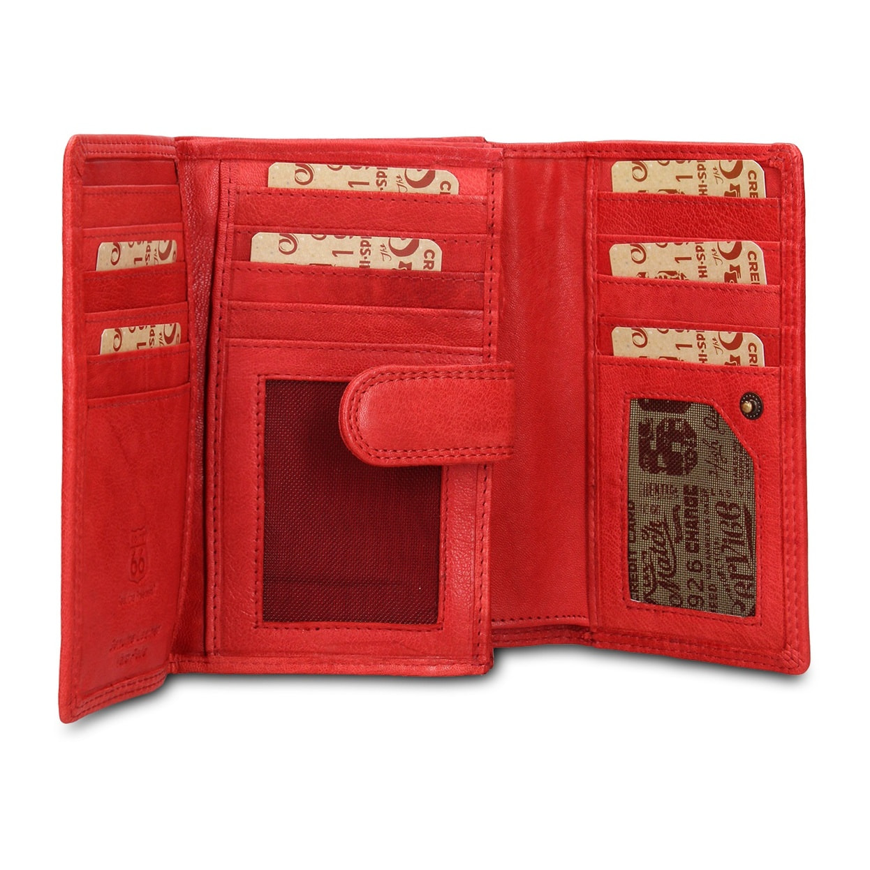 Portafoglio uomo in vera pelle - Modello Novara Lux - Casual - 15.0 x 10.0 x 3.0 cm