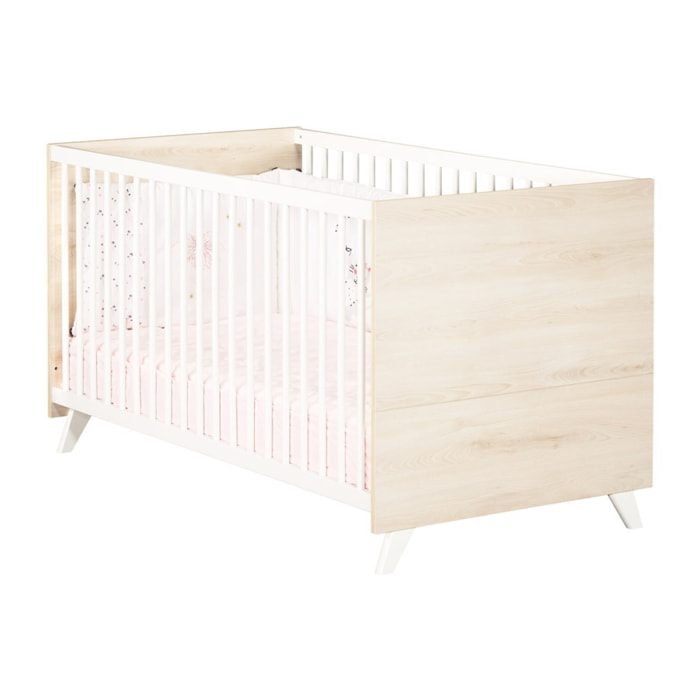 Lit bébé évolutif 140x70 - Little Big Bed en bois