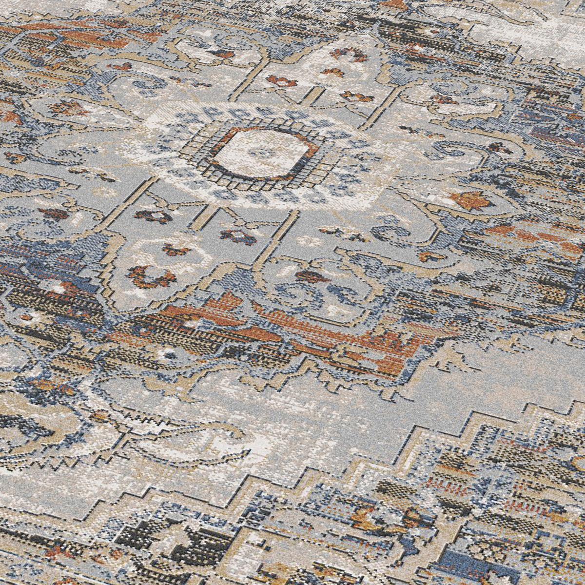 Tapis orient tissé motif classique JAJU