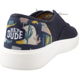 DERBIES - OXFORD HEY DUDE CONWAY DESERT