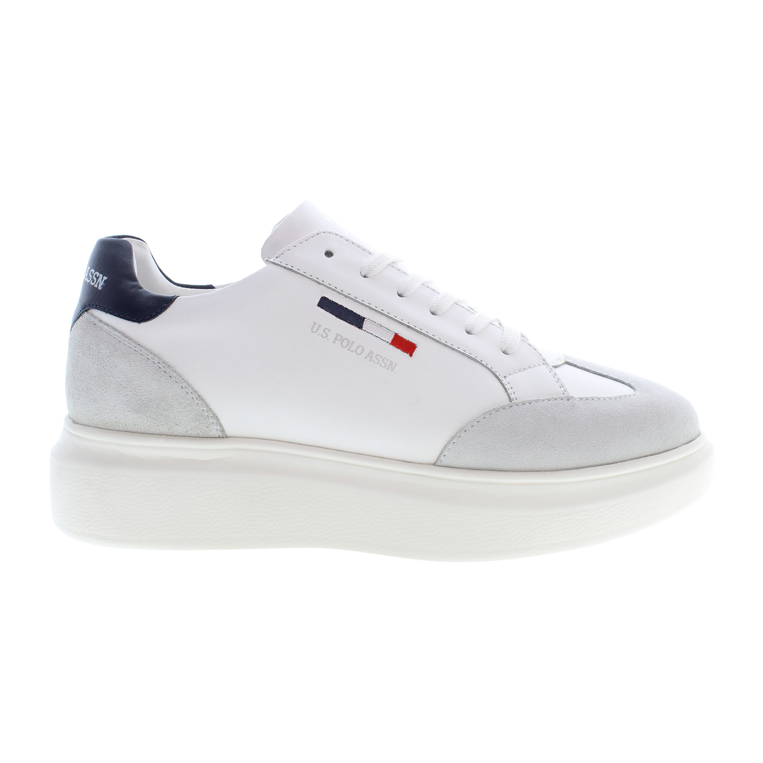 Sneakers U.S. Polo Assn White Medieval Blue