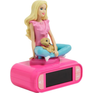 Réveil LEXIBOOK digital avec veilleuse lumineuse Barbie