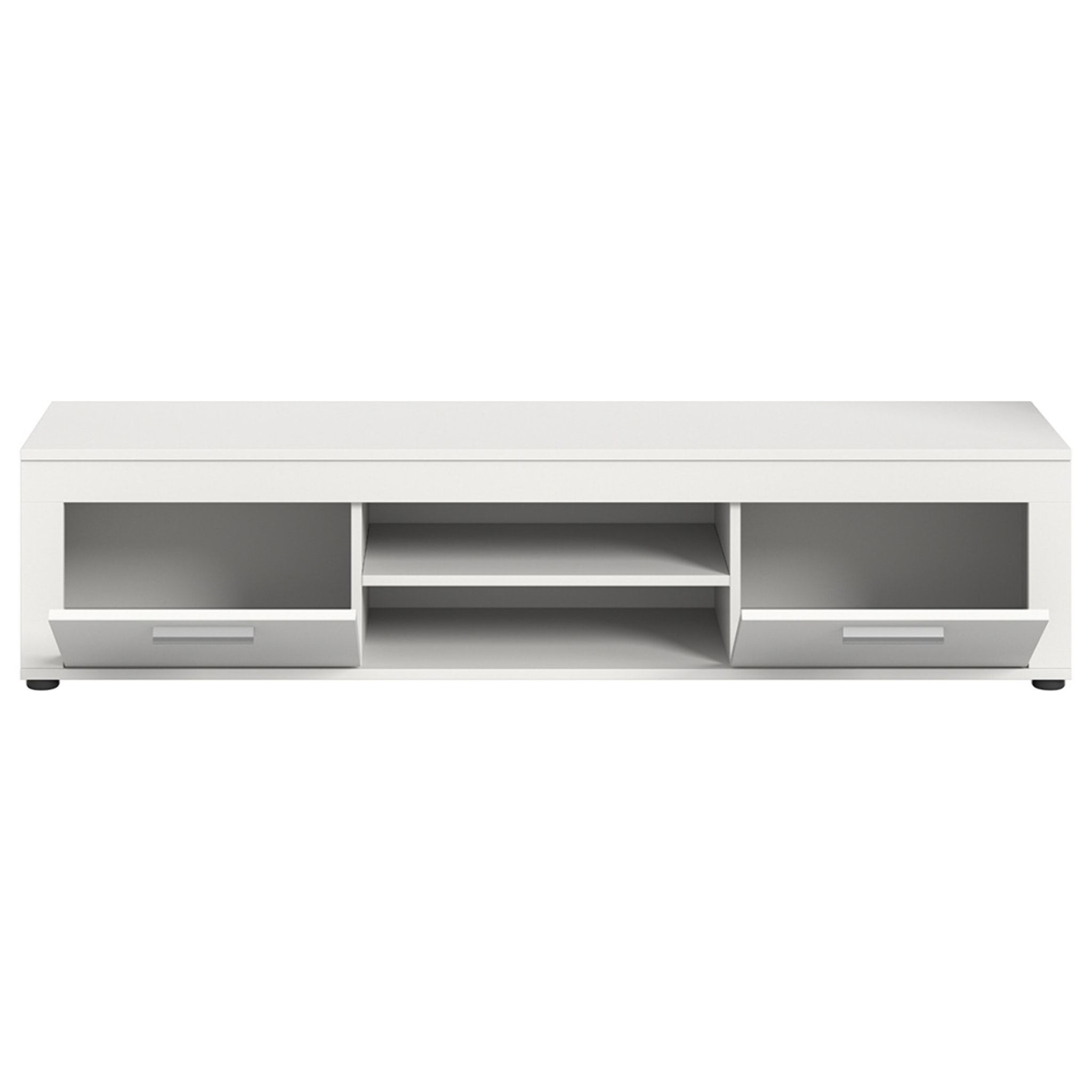 Stafford - meuble tv - blanc - 160 cm - Blanc