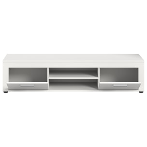 Stafford - meuble tv - blanc - 160 cm - Blanc