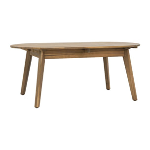 Table basse de jardin Kairo -bois massif d'acacia-couleur naturel 97 x 40 x 57 cm