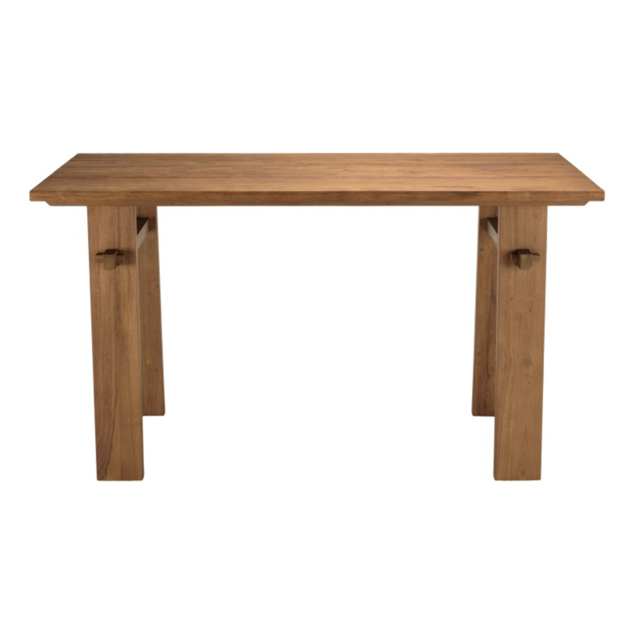 SIXTINE - Bureau 140x60cm en bois de teck recyclé