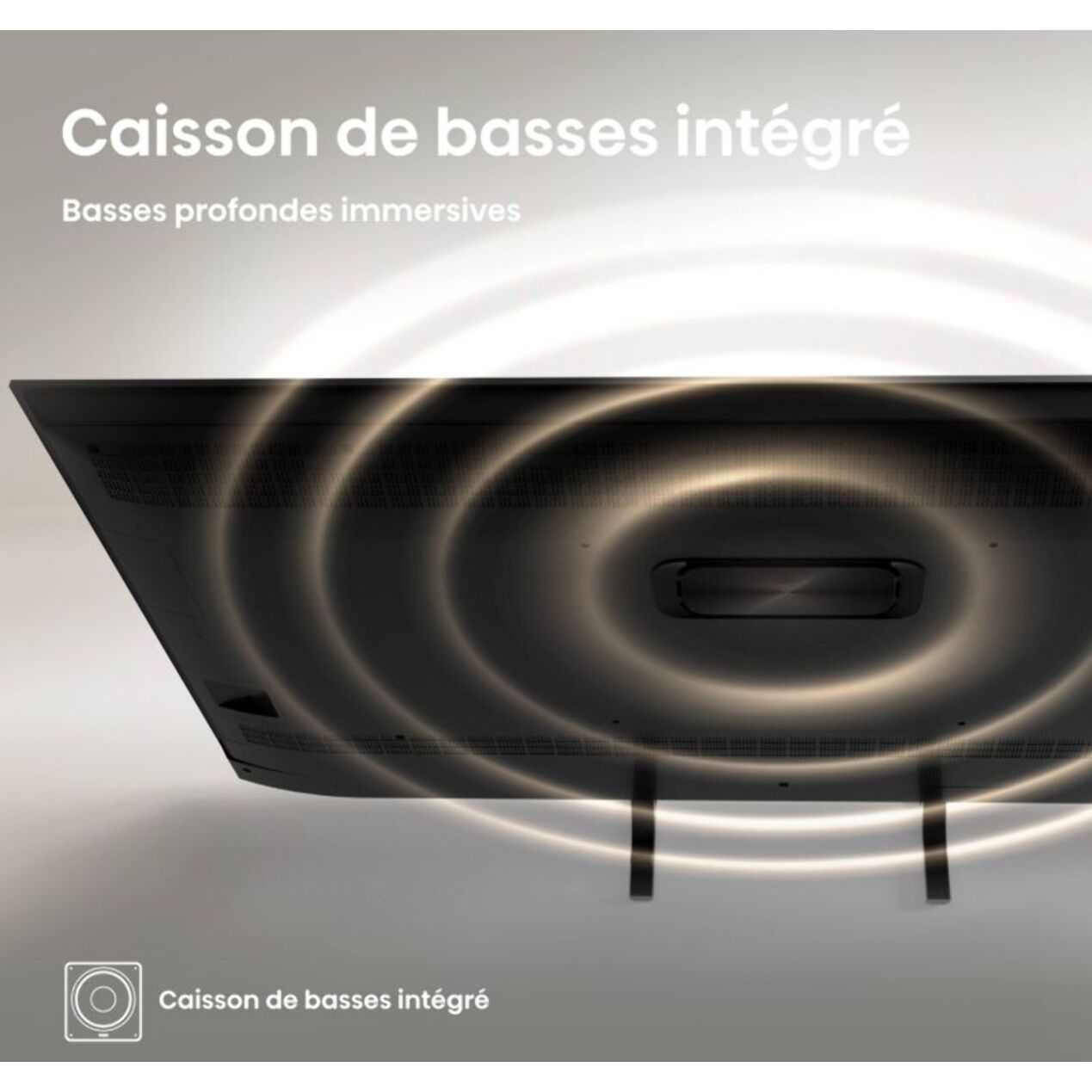 TV QLED HISENSE 55A7Q 2025-55 pouces (139cm)