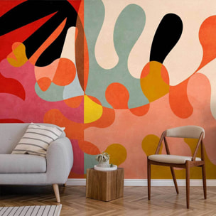 Tableau art abstrait Arabesques abstraites Toile imprimée