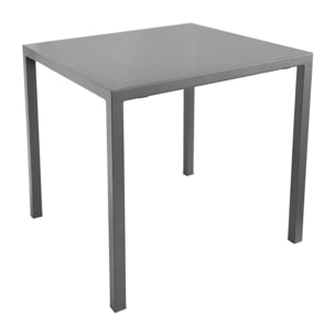 Tavolo da snack, Tetris 80x80, grigio,ideale per bar,ristoranti, outdoor