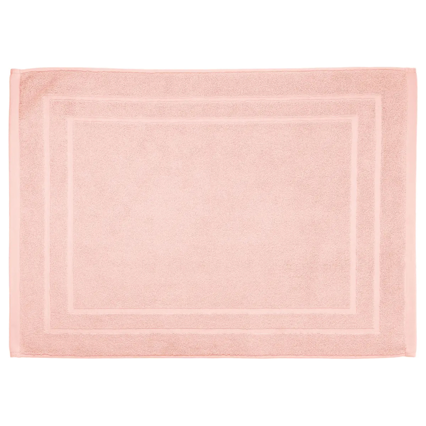 Tapis de bain coton rose 50x70cm