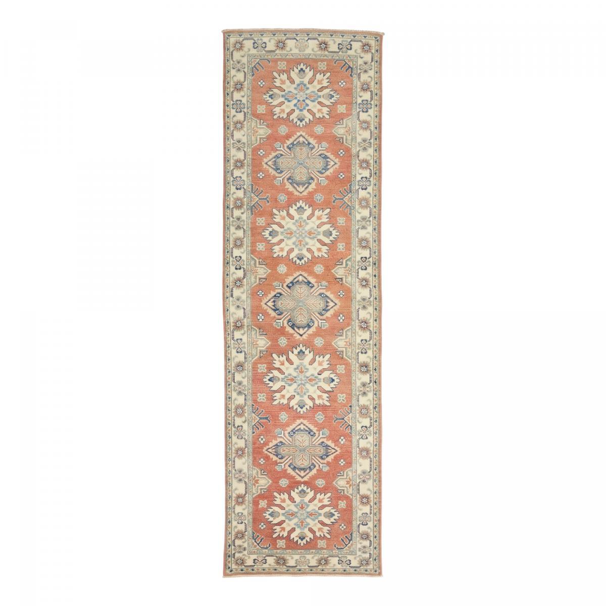 Tapis salon aux motifs géométriques, noué main, INEGE