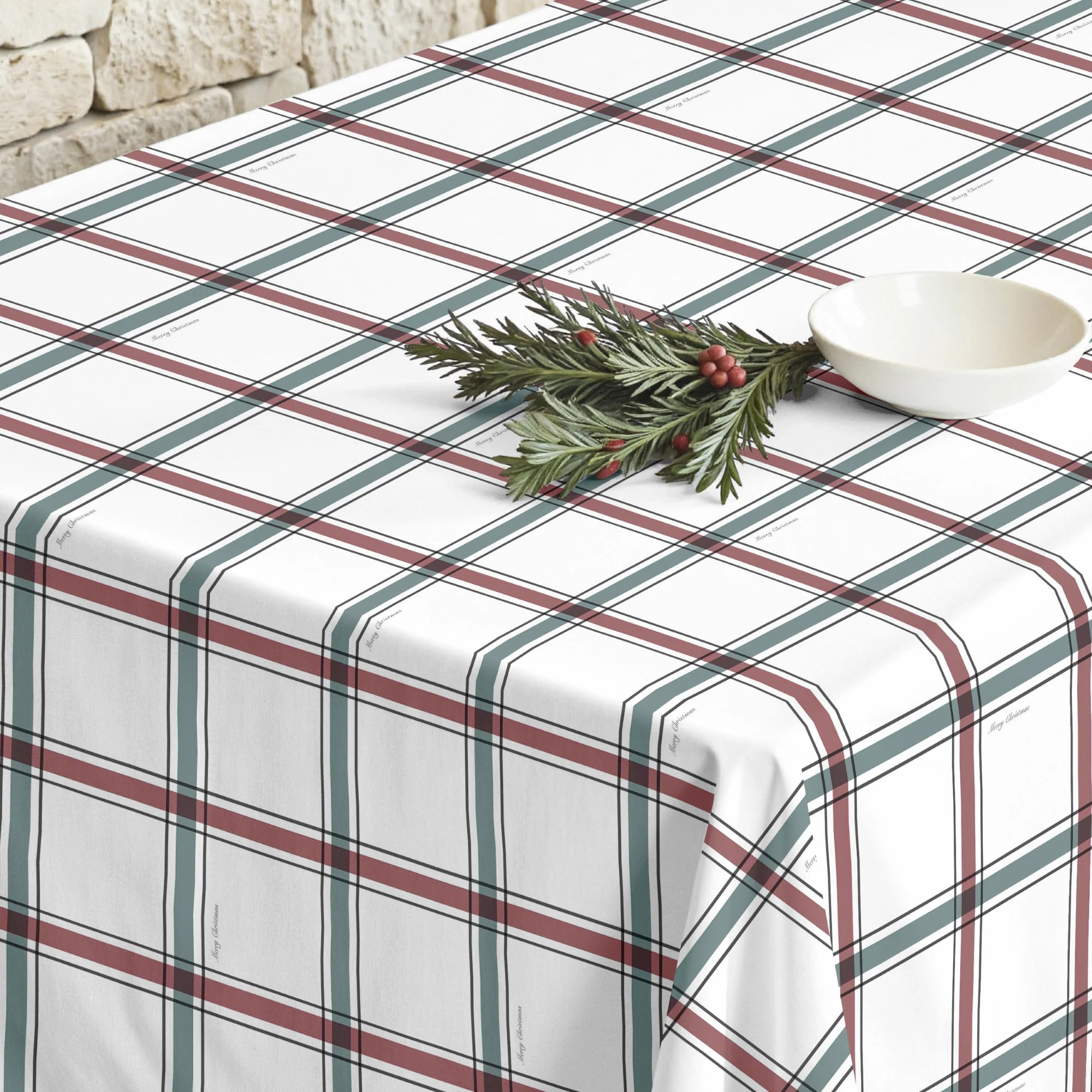Nappe en résine Anti-tâches Elegant Christmas 4