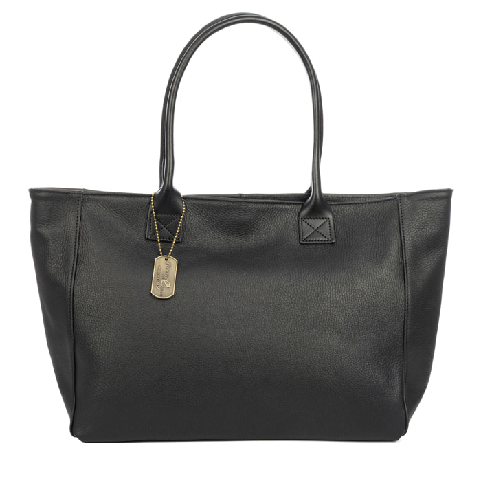 Avola borsa a spalla donna. Pelle autentica Dollaro.