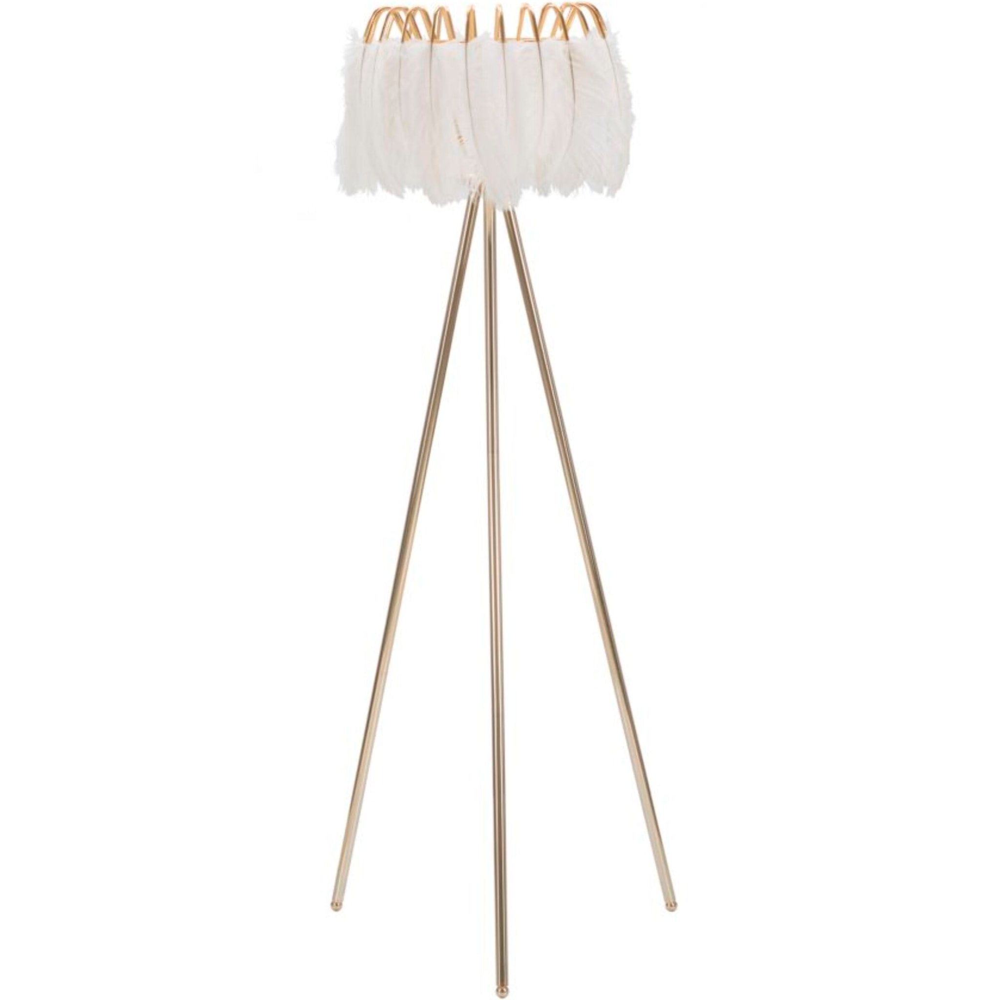 LAMPADA DA TERRA FEATHER STAND CM Ø 46X147
