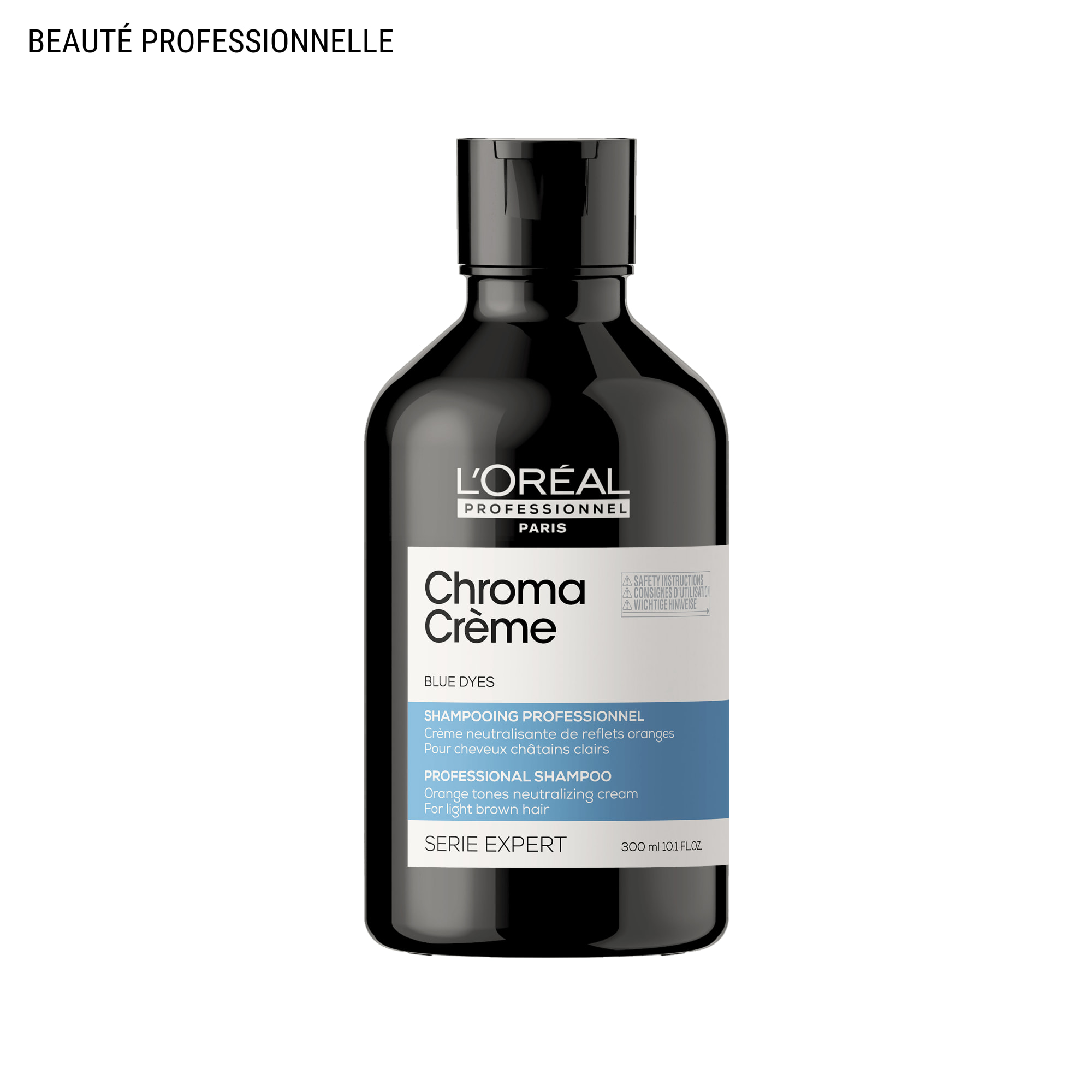 Shampoing Crème Chroma Neutralisante Bleue - Série Expert