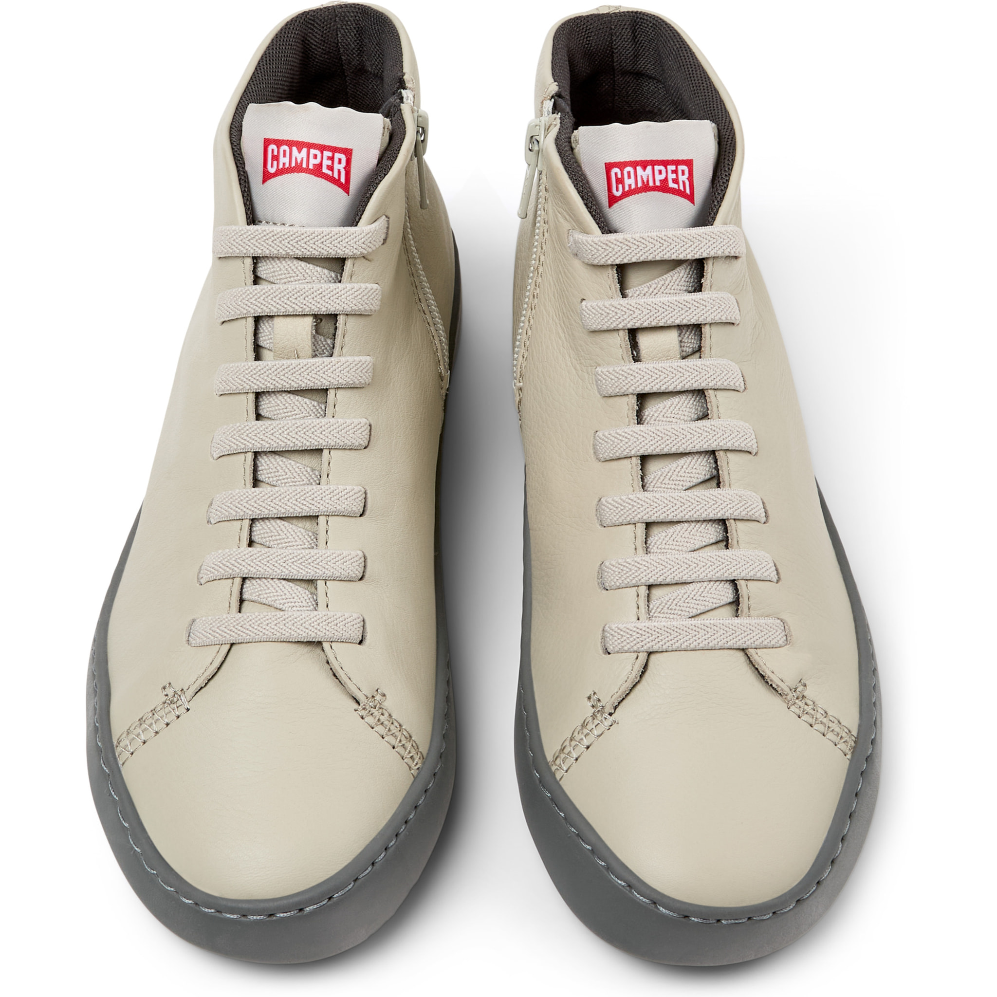 Zapatillas - CAMPER Peu Touring - Gris - Cuero liso