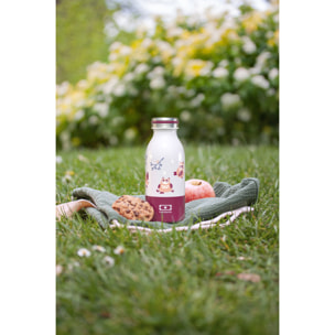 Bouteille isotherme enfant Cooly 350ml Violet Chouette