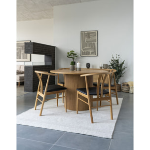 Stampa su Tela Lipari No.1 — Nero e Beige 60×90 cm