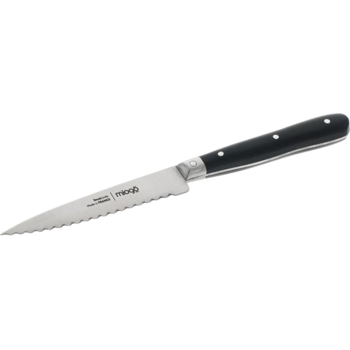 Couteau MIOGO Steak 10.5 cm Pleine soie