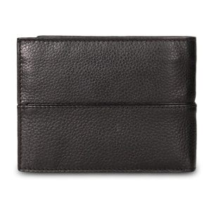 Portafoglio uomo in vera pelle - Modello Erebus Plus - Casual - 12.5 x 9.0 x 2.0 cm