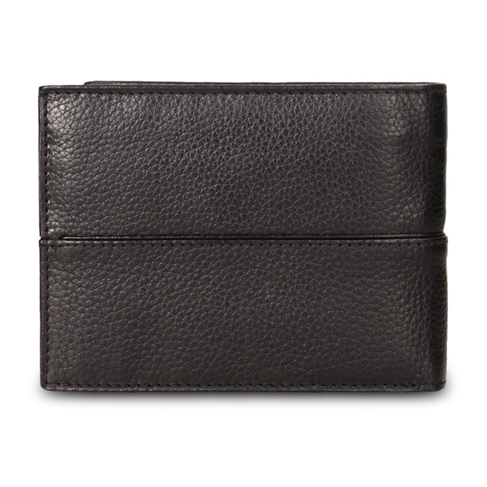 Portafoglio uomo in vera pelle - Modello Erebus Plus - Casual - 12.5 x 9.0 x 2.0 cm