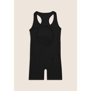 Tuta Jumpsuit Seamless Short con cut-out sulla schiena