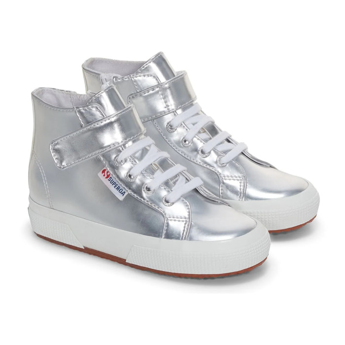 Le Superga Bambina Grigio 2709 KIDS MIRROR SYNTHETIC MATERIAL