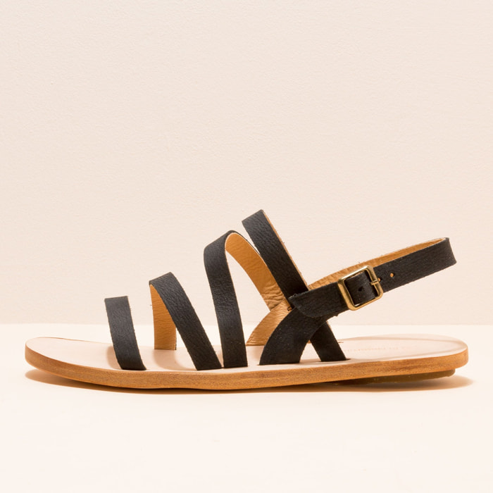 Sandalias N5711 PLEASANT BLACK / CORATINA color Black