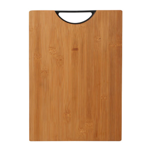 Tabla de corte 35x25x3cm en bambú resistente y con superficie lisa san ignacio