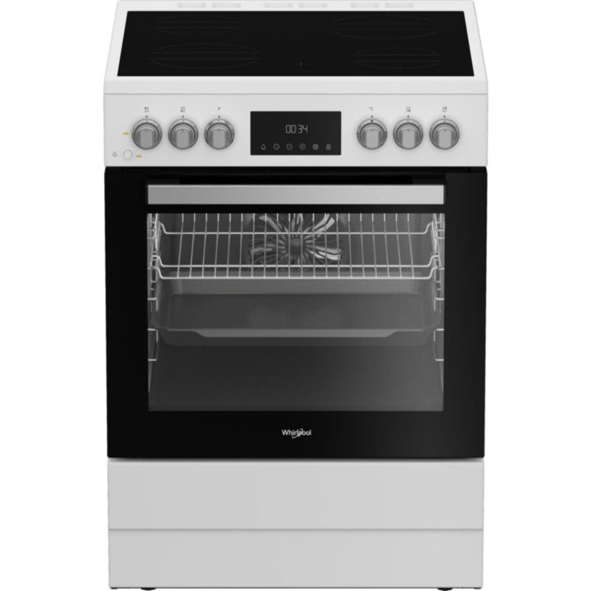 Cuisinière vitrocéramique WHIRLPOOL W6V8LCSW