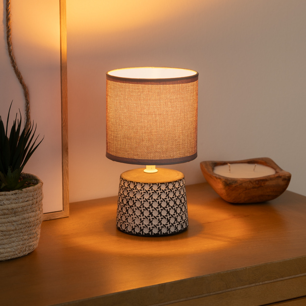 Lampe" Yojoa" - céramique H23 cm