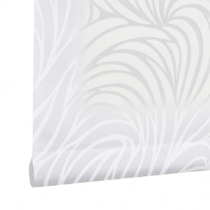 Estor Easyfix Tráslucido Deco Jungle Blanco