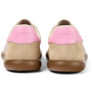 Zapatillas - CAMPER Pelotas Soller - Beige - Cuero Nubuck