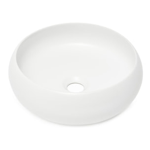 Swiss Aqua Technologies Feel lavabo à poser 36x36 cm mat sans trop-plein (SATUMFEEL3636M)